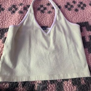brandy melville alexis halter top